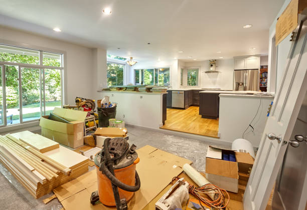 Professional Kitchen Flooring technician working in Edgewater, FL